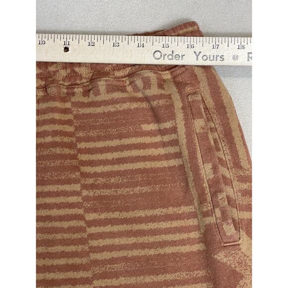 Stance Sweatpants Mens L Brown Geometric‎ Tapered Elastic Waist Fleece Jogger - Picture 6 of 12